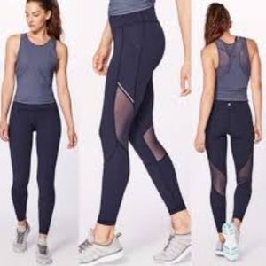 Lululemon Miles Ahead Leggings, 28", Midnight Navy